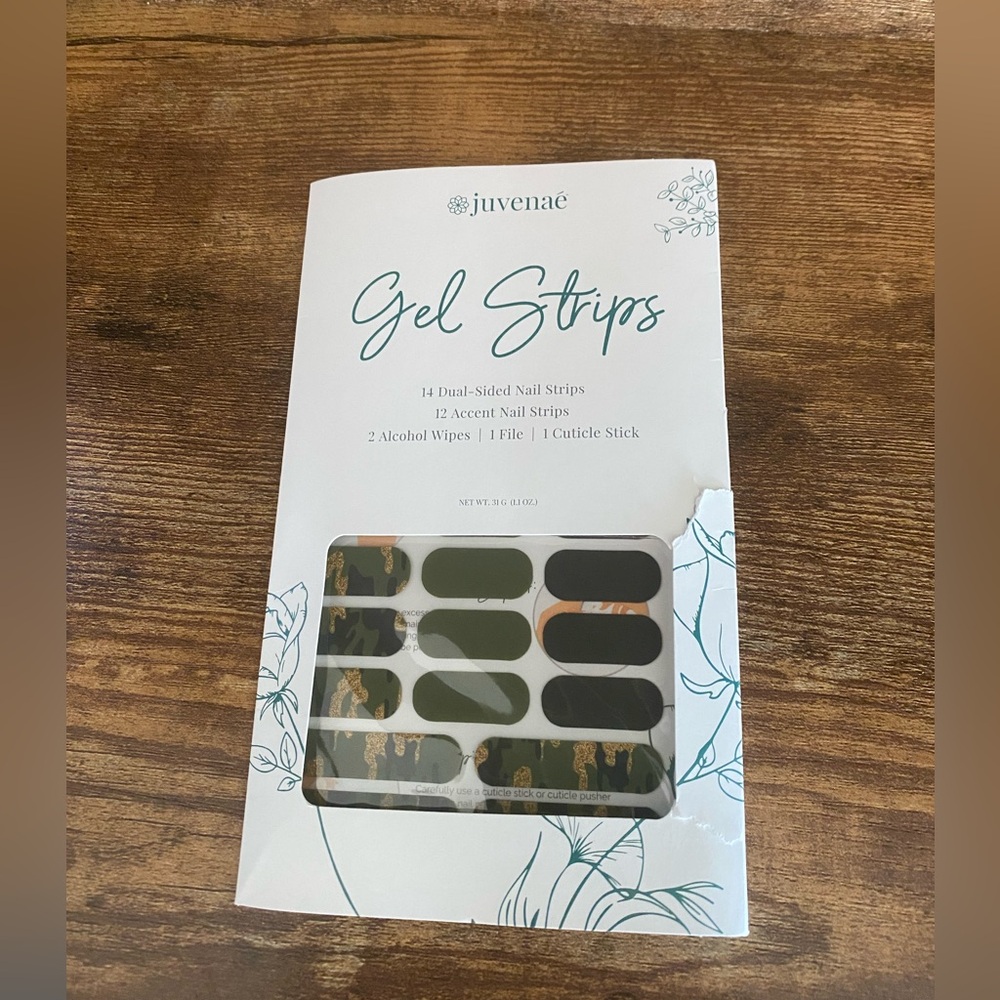 JUVENAE- GEL NAIL STRIPS